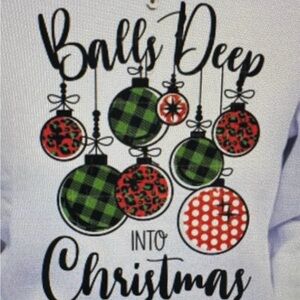 Crew neck available in any size.